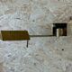 60s 70s wall lamp articulated lamp brass Relco Made in Italy Design