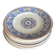 10 assiettes terre de fer Longwy Rouennais