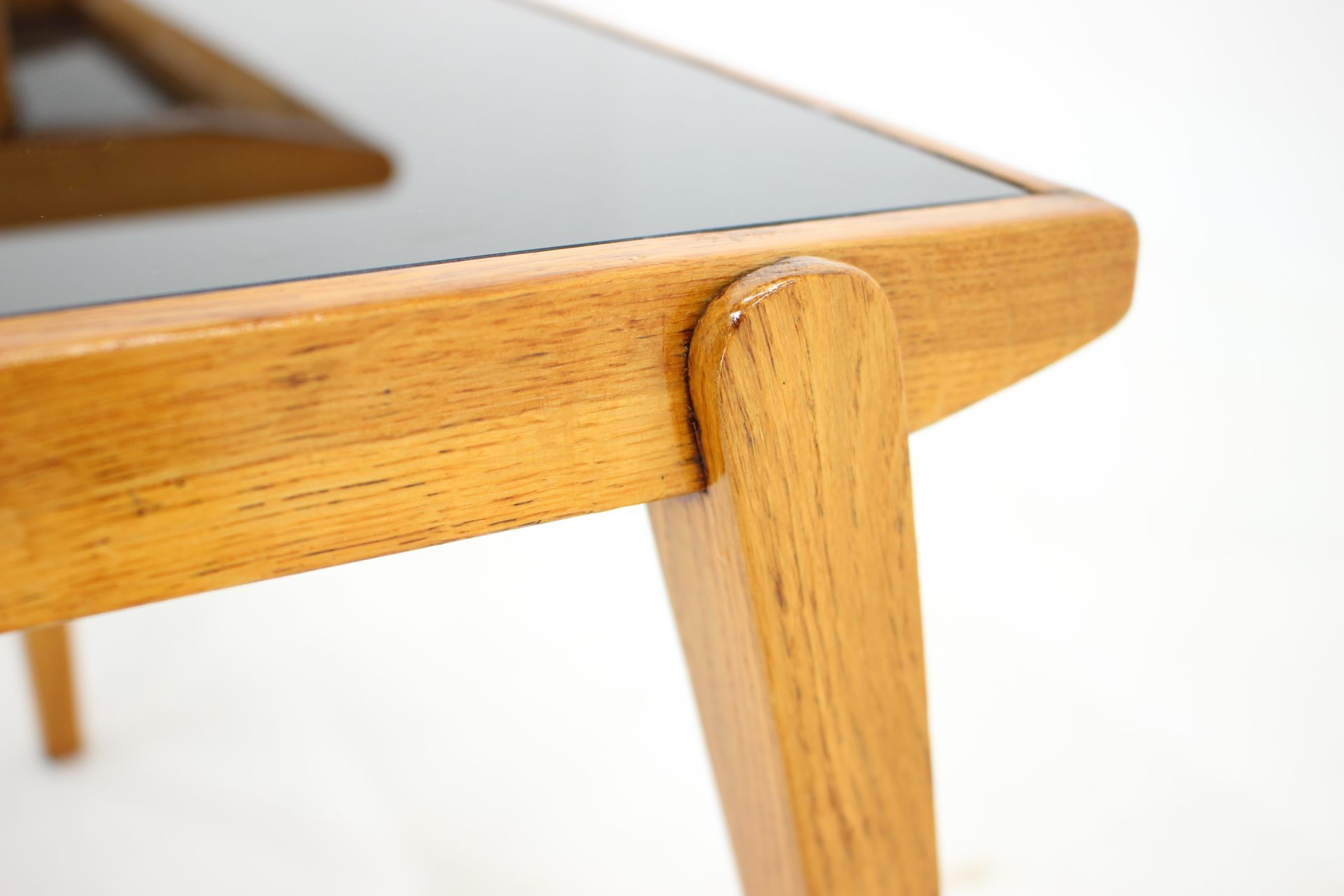 1960s Oak Side Table by Krasna Jizba ,Czechoslovakia