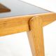 1960s Oak Side Table by Krasna Jizba ,Czechoslovakia