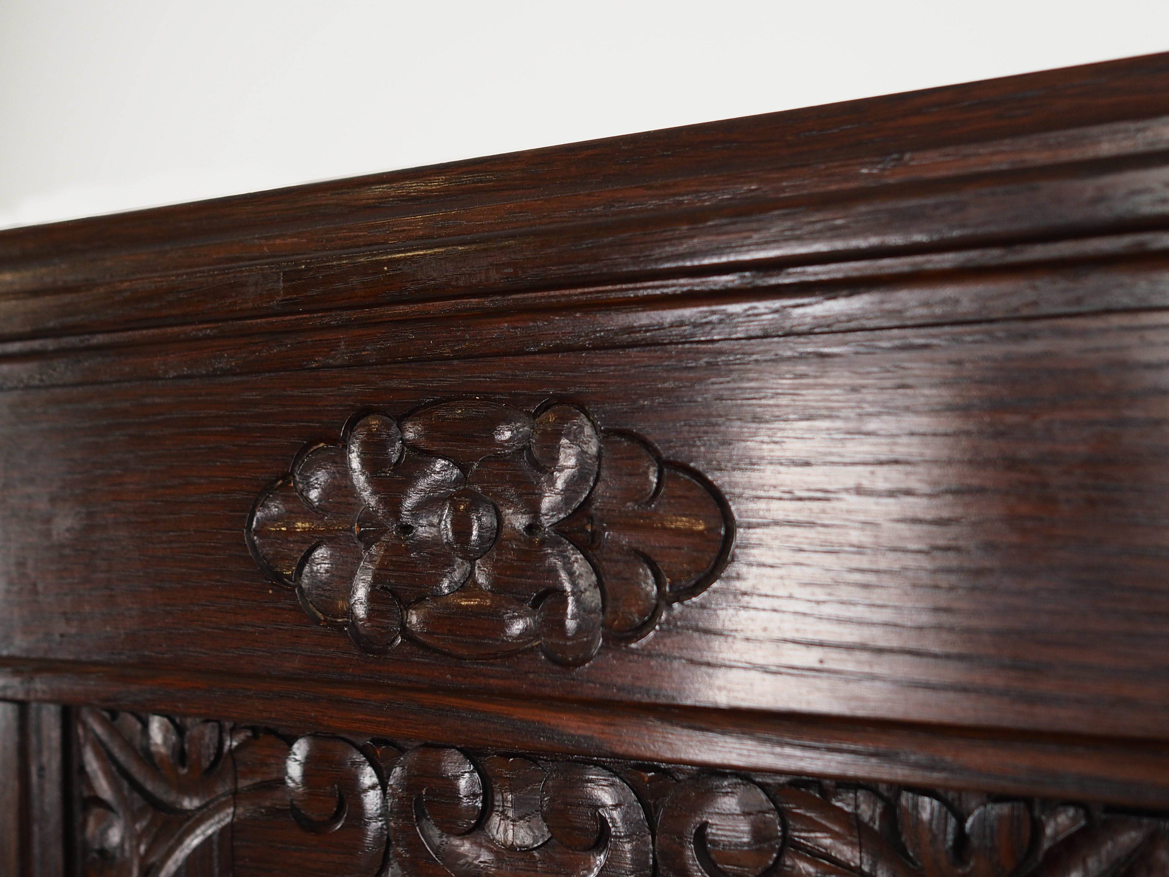 Oak cabinet, Danish design, 1950s, production: Denmark