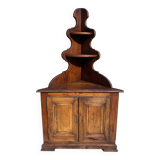 Solid oak corner