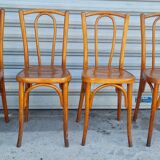 Set of four fischel bistro chairs