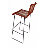 Bar stool gran cenote burgundy boqa