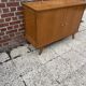 Commode vintage pieds compas