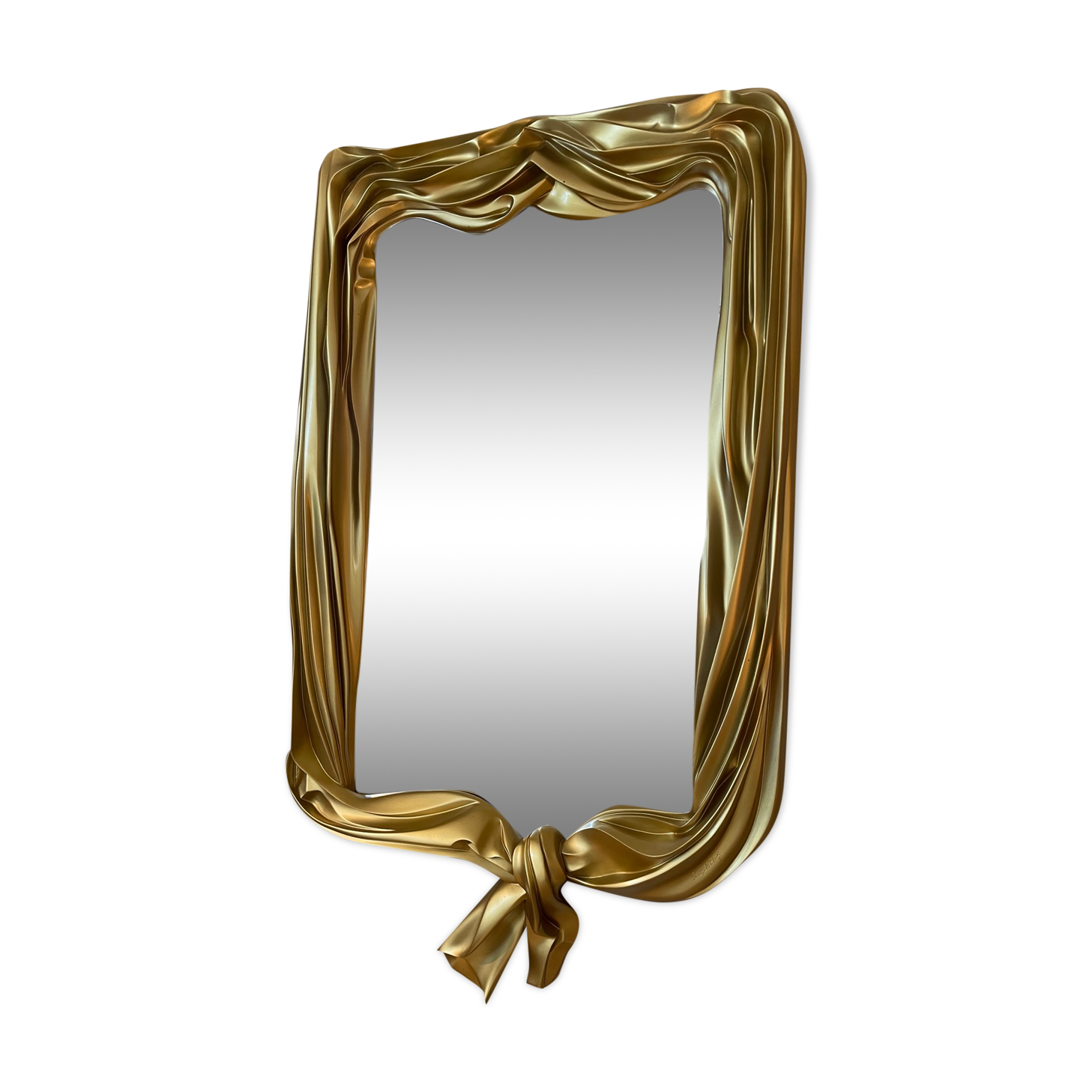 Golden mirror