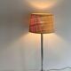 XL table lamp, chromed metal, France 1920