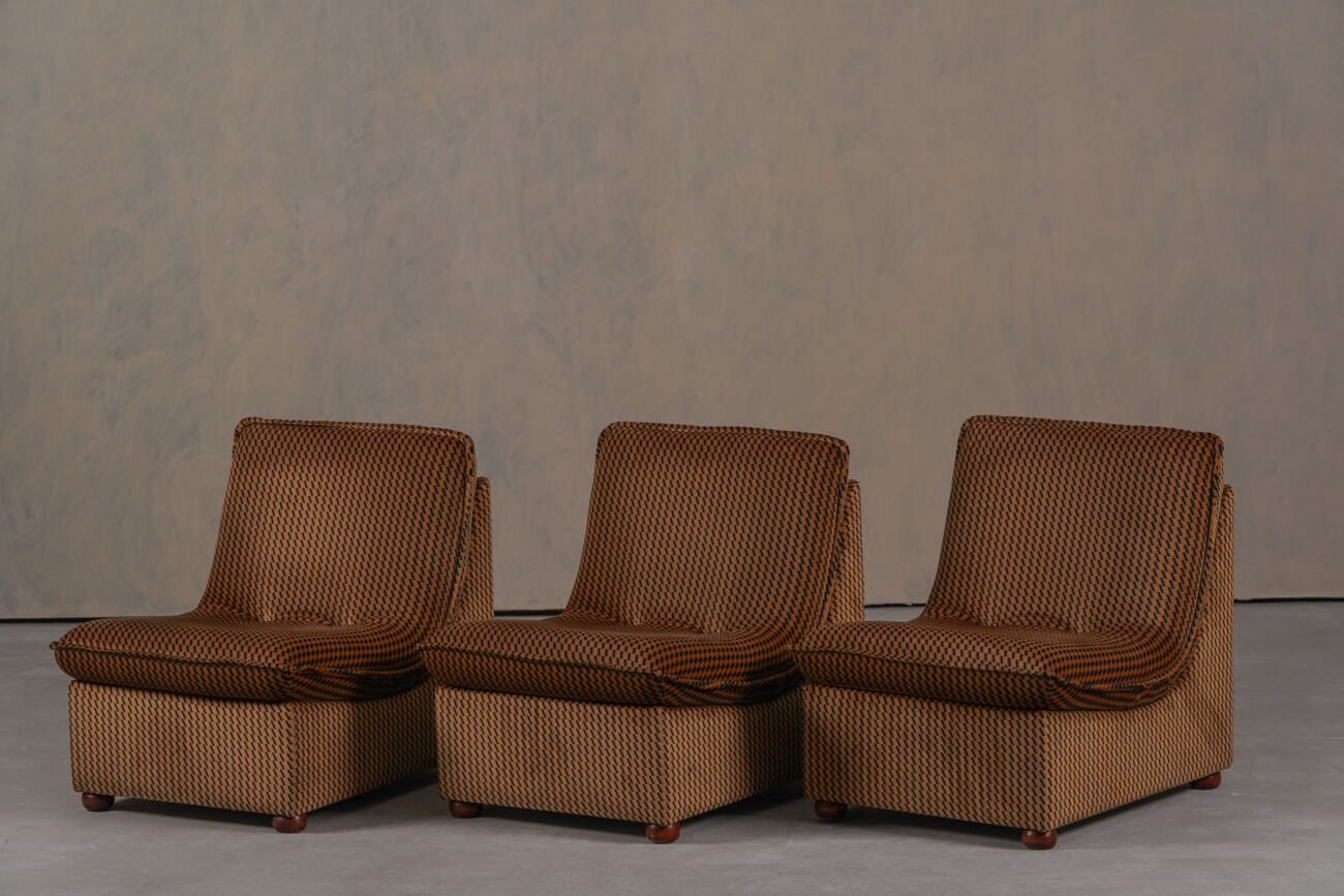 Vintage modular sofa and table set, Italy 1970’s