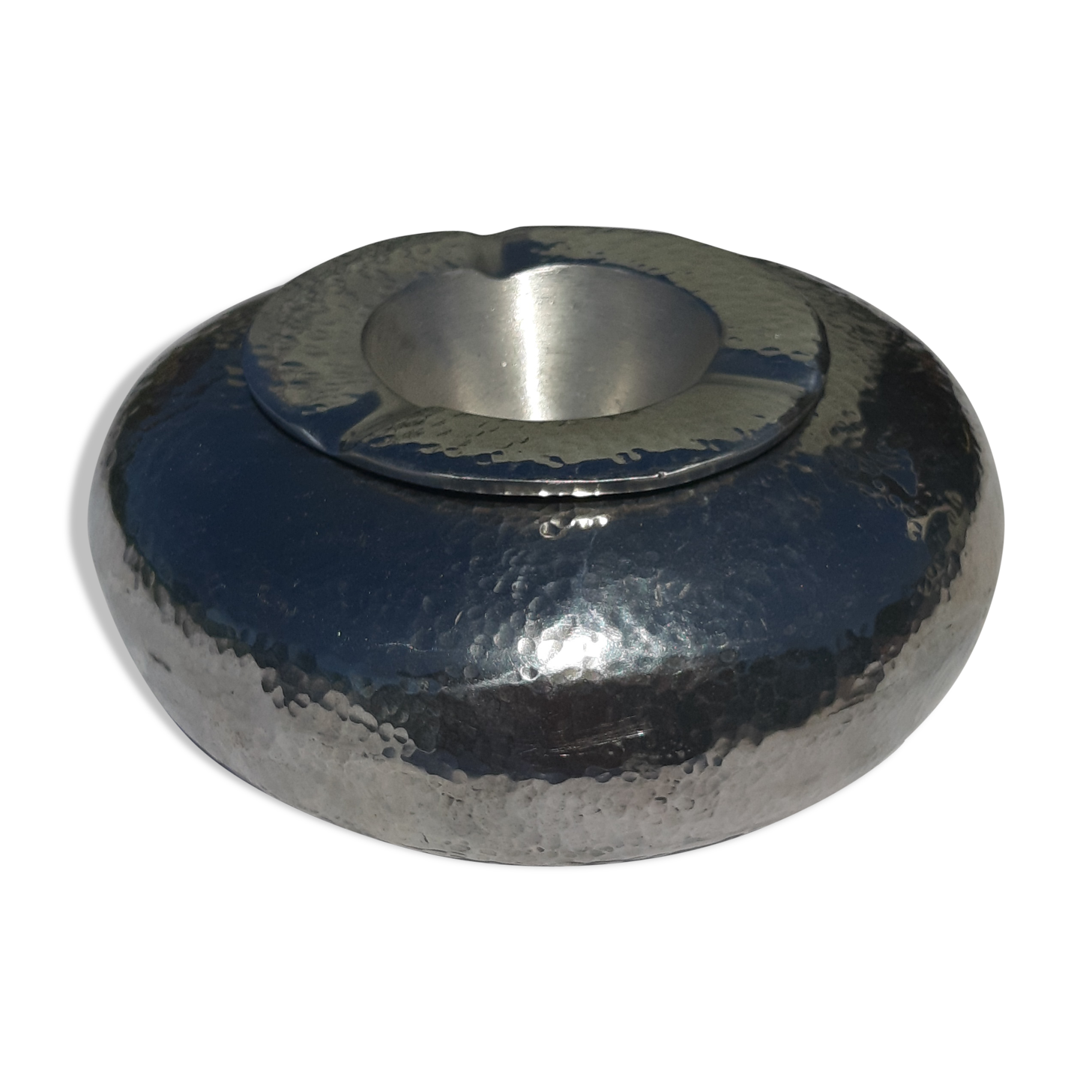 Vintage aluminium ashtray