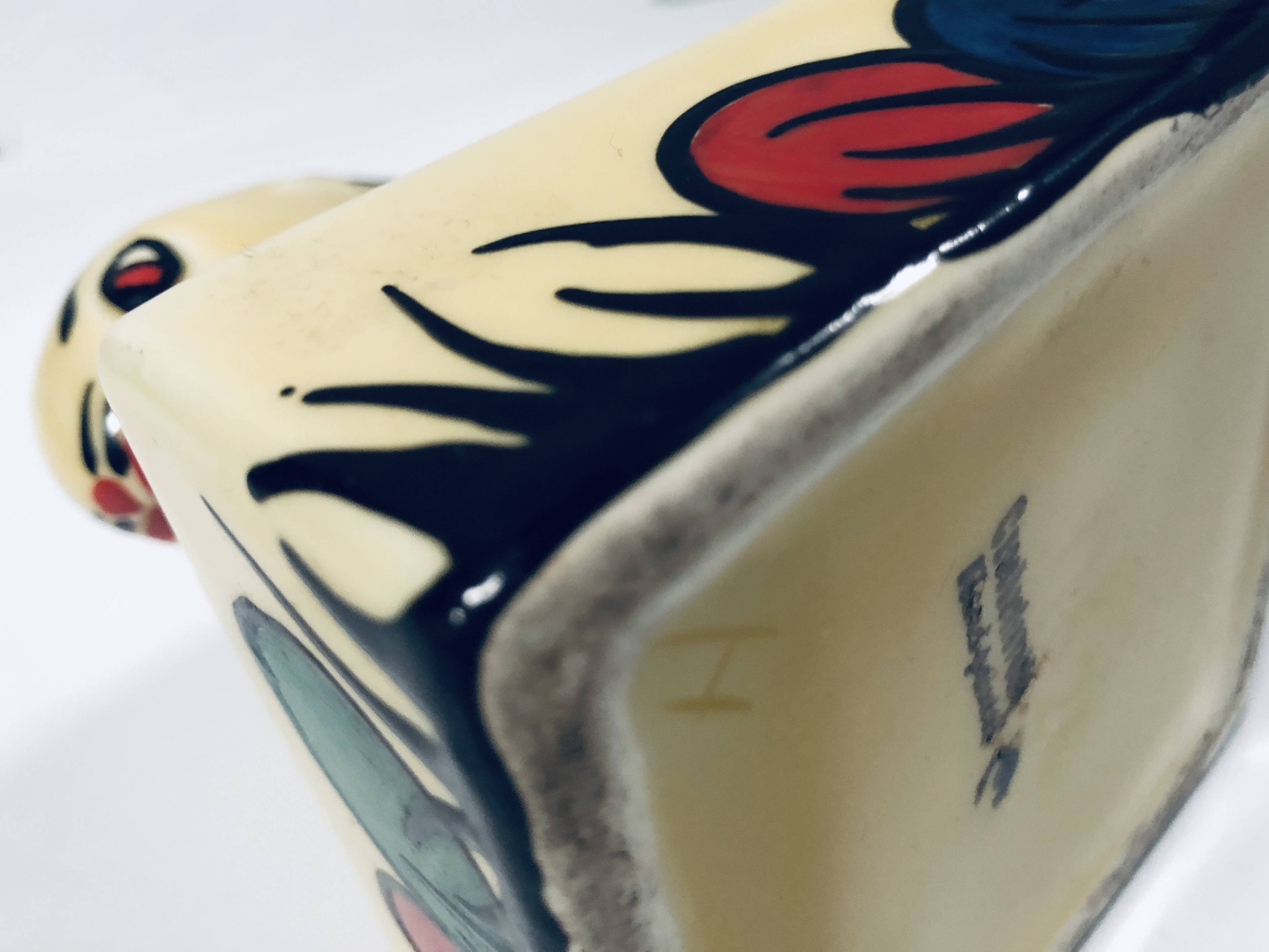 Rabbit Ashtray • Empty Pocket • Earthenware • Art Deco • Ditmar Urbach • 1930