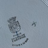 6 flat plates porcelain from Gien