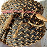 Wicker bakcet with 2 handles