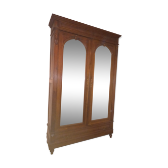 Armoire 2 porte miroir