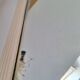 Beige bevelled and moulded mirror