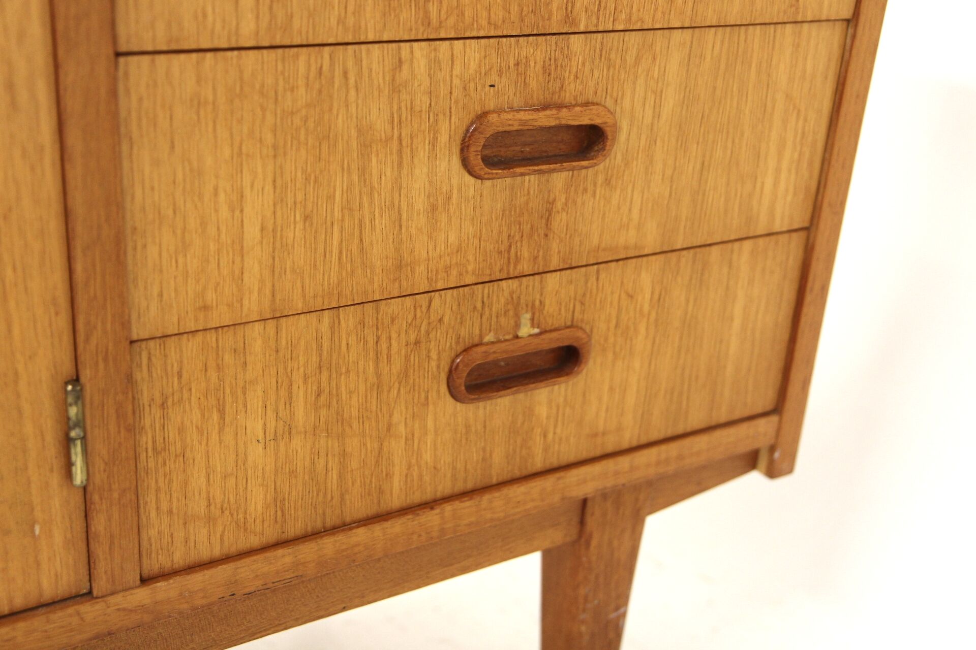 Secrétaire scandinave en teck, Suède, 1960
