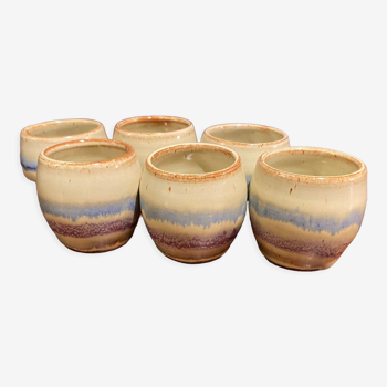 Lot de 6 petites tasses