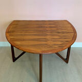 Danish rosewood dining table by Kurt Østervig 1960s