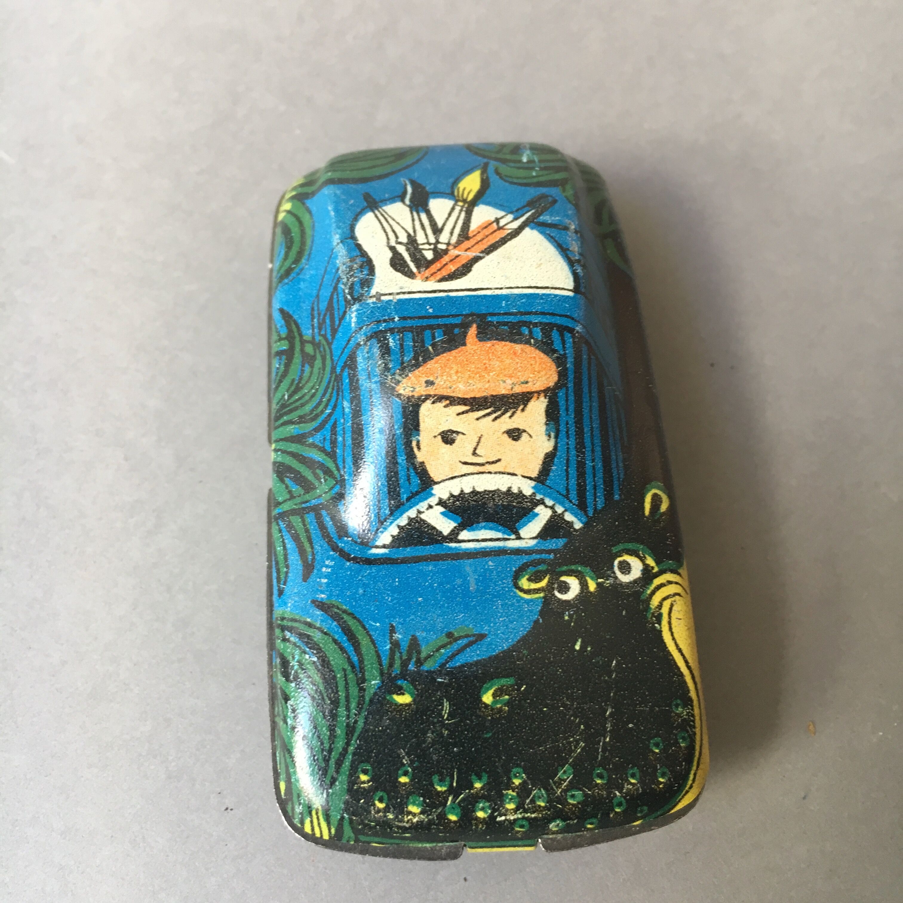 Former soviet toy lot models reduced tole "safari" cccp