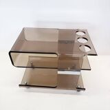 A plexiglass bar signed "Michel Dumas", 1970s.