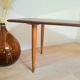 Table basse albert's Tibro Suède en tek 1960