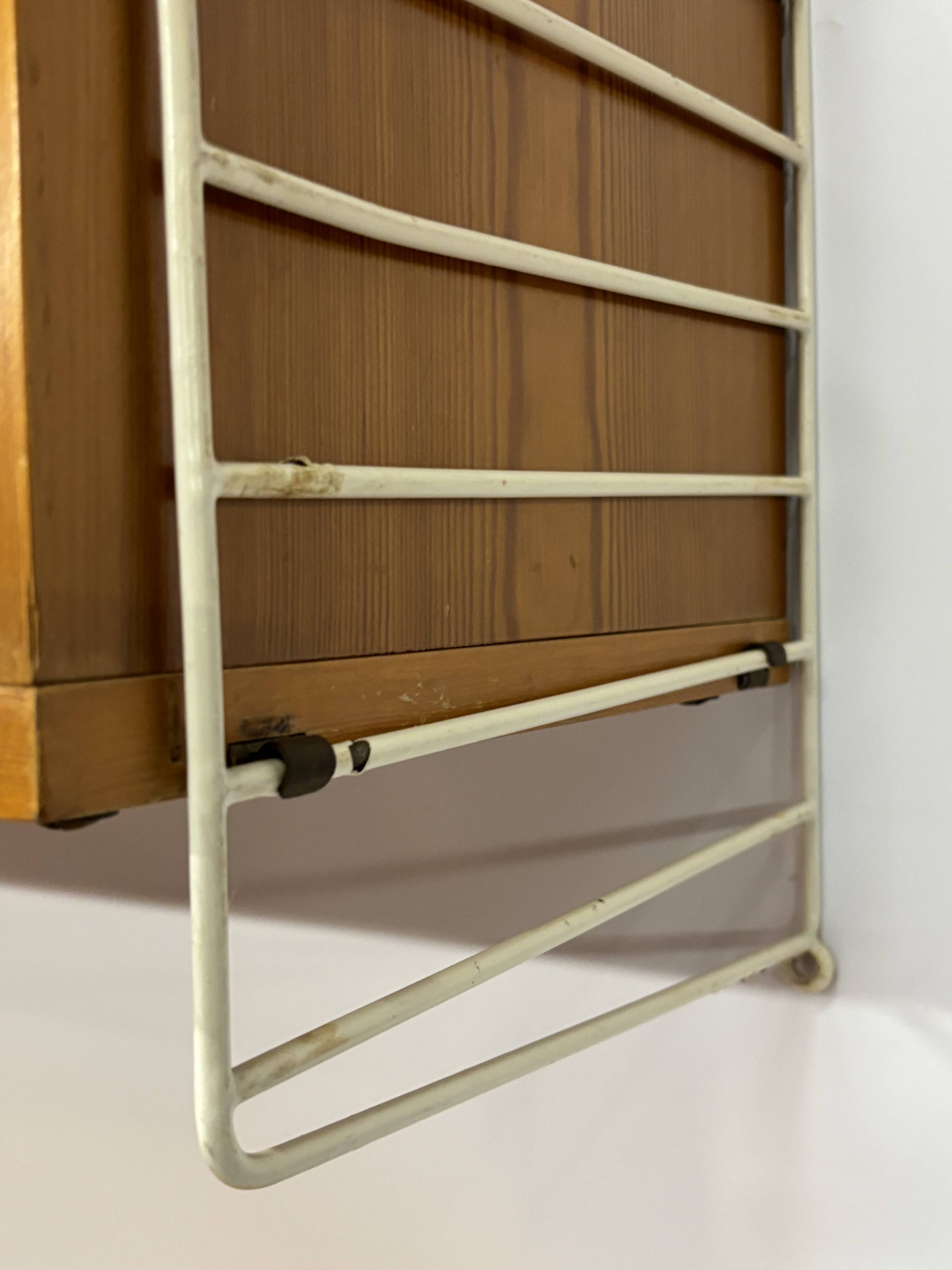 Système mural à cordes Nisse Strinning vintage 1960