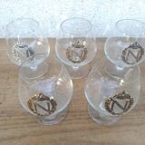 Crystal digestive glasses
