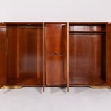 Italian Mid-Century Maple veneer wardrobe from 1950’s