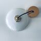 Suspension vintage en verre