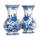 Vases Delft fait et peint à la main