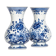Vases Delft fait et peint à la main
