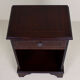 Antique vintage mahogany bedside table