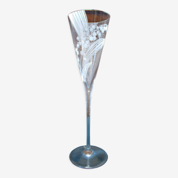 Flute Les Fleurs de Champagne Franklin Mint 1