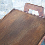 Vintage wooden serving trolley