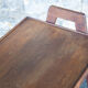 Vintage wooden serving trolley
