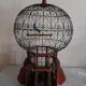Cage à oiseaux style montgolfière