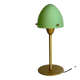 VINTAGE Opaline Glass LAMP SCE