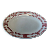 Ravier in earthenware from Badonviller iron clay