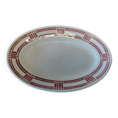 Ravier in earthenware from Badonviller iron clay