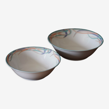 2 Bavaria salad bowls