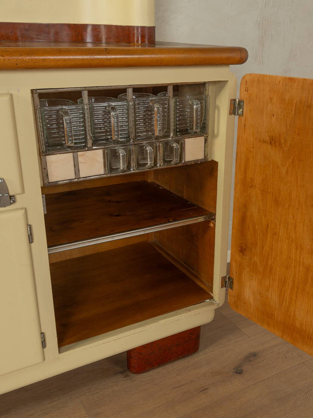 1920s Art Deco kitchen cabinet
