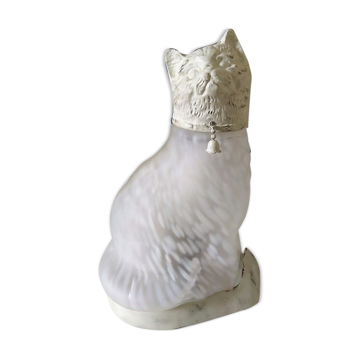 Lampe art déco chat