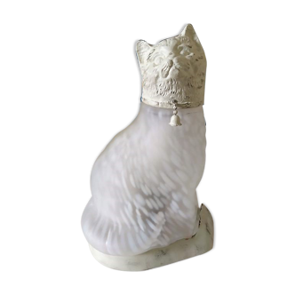 Art deco cat lamp