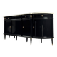Black Louis XVI style sideboard
