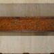 Antique extendable coffee table circa 1880 in solid walnut.