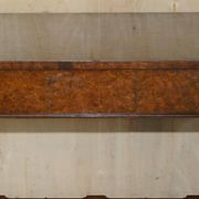 Antique extendable coffee table circa 1880 in solid walnut.