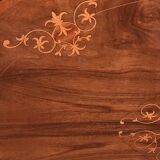 Inlaid English table