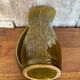 Old pitcher sarreguemines green ceramic vintage vine decor