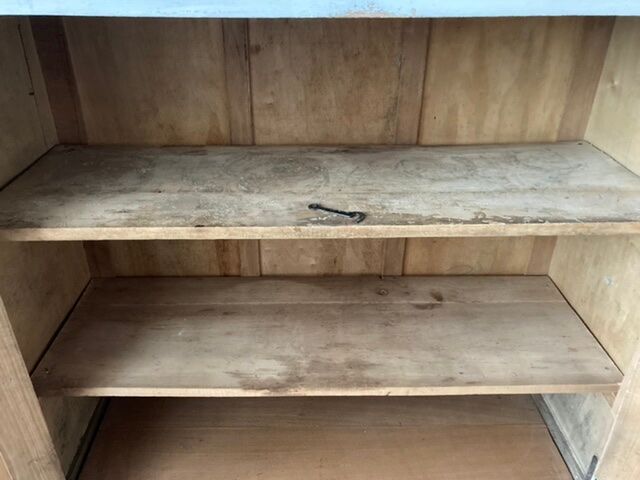 Old white Parisian buffet