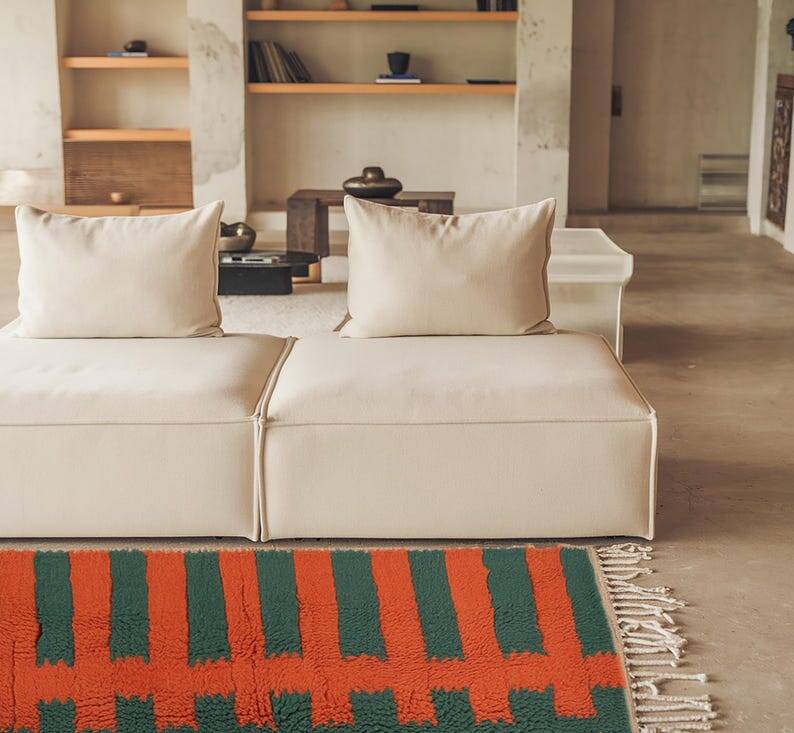 Handmade Moroccan rug 250cm x 150cm