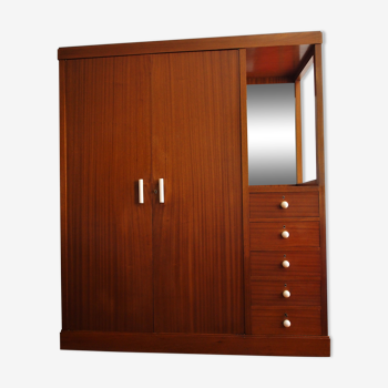 Art Deco mahogany cabinet